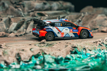 ELŐRENDELÉS - #TC-T64-089-24RS04 - Hyundai I20 N Rally Hybrid - #4 Esapekka Lappi / Janne Ferm - Rally Sweden Winner, Multicolor