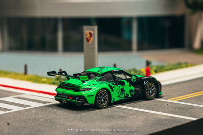 ELŐRENDELÉS - #TC-T64-093FMM - Porsche 911 GT3 CUP (992) - Fire Monkey Motorsport, Black Green