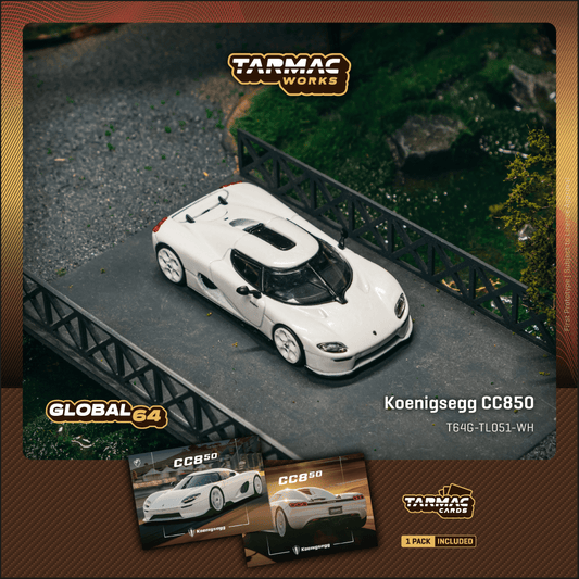 ELŐRENDELÉS - #TC-T64G-TL051-WH - Koenigsegg CC 850, White