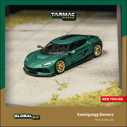ELŐRENDELÉS - #TC-T64G-TL053-GR - Koenigsegg Gemera, Green