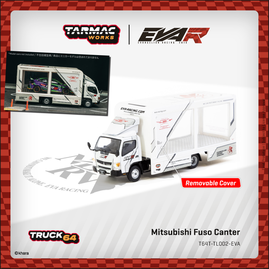 ELŐRENDELÉS -#TC-T64T-TL002-EVA - Mitsubishi Fuso Canter - EVA Racing, White