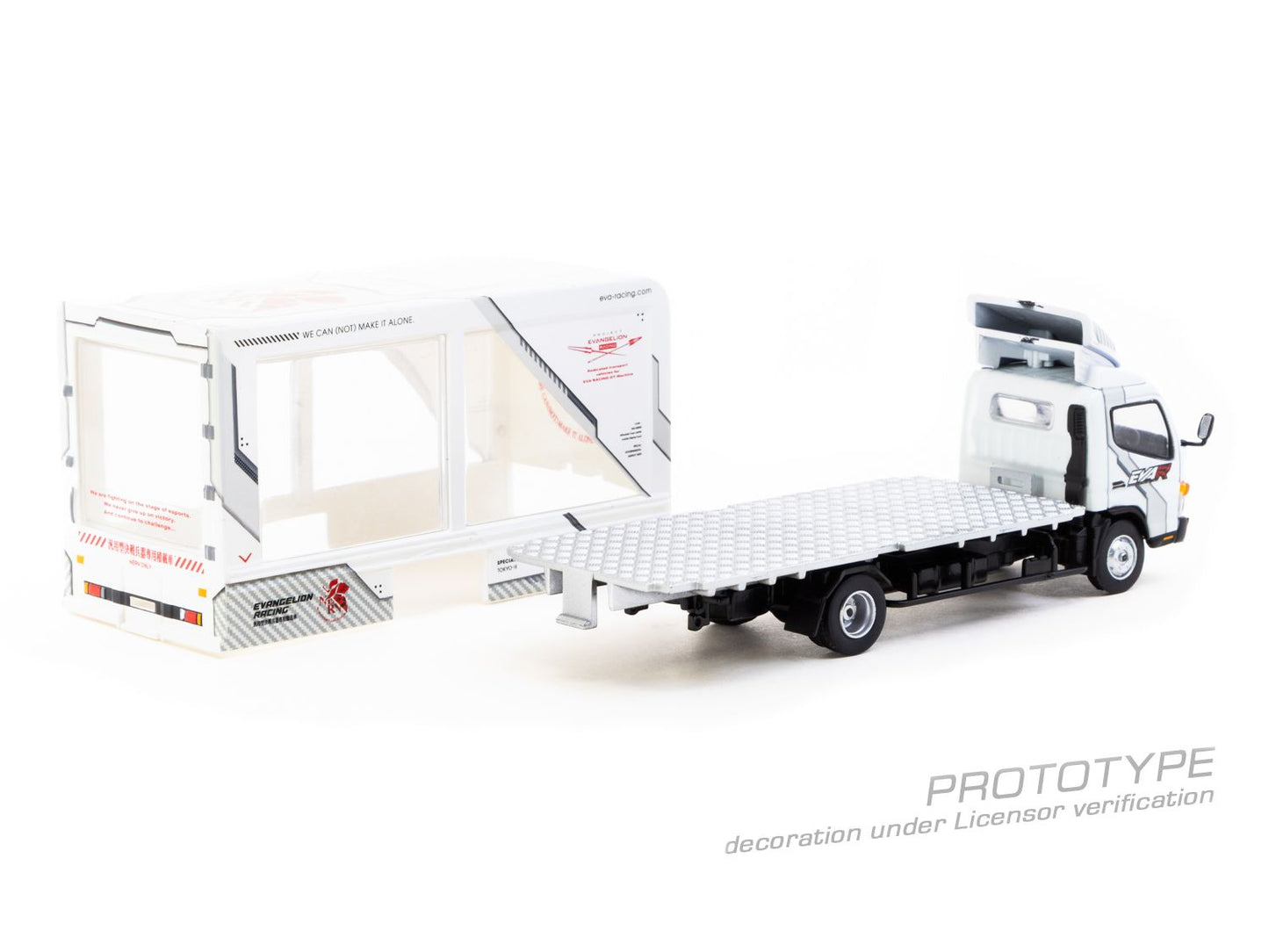 ELŐRENDELÉS -#TC-T64T-TL002-EVA - Mitsubishi Fuso Canter - EVA Racing, White