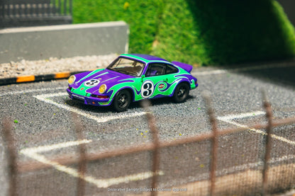 ELŐRENDELÉS - #TC-T64S-023-PSY - Porsche 911 2.8 RSR 3 Psychodelic, Purple/Green