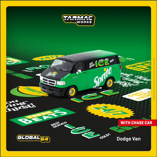 Dodge Van *Sprite Delivery Van*, Black/Green