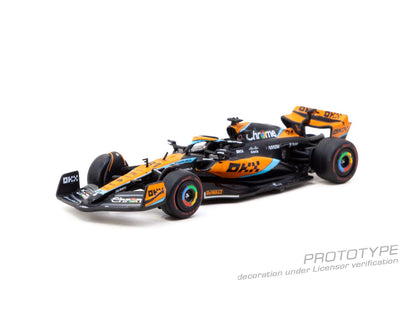 ELŐRENDELÉS - #TC-T64G-F070-OP2 - 2023 McLaren MCL60 #081, Oscar Piastri - Australian Grand Prix, Orange/Black