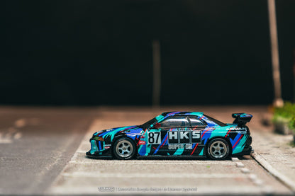 ELŐRENDELÉS - #TC-T64G-061-HKS - Nissan Skyline R32 Wide Body, HKS Livery