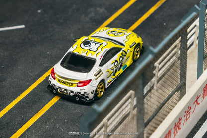 ELŐRENDELÉS - #TC-T64G-038-MOON - Toyota GR86 Mooneyes, White/Yellow