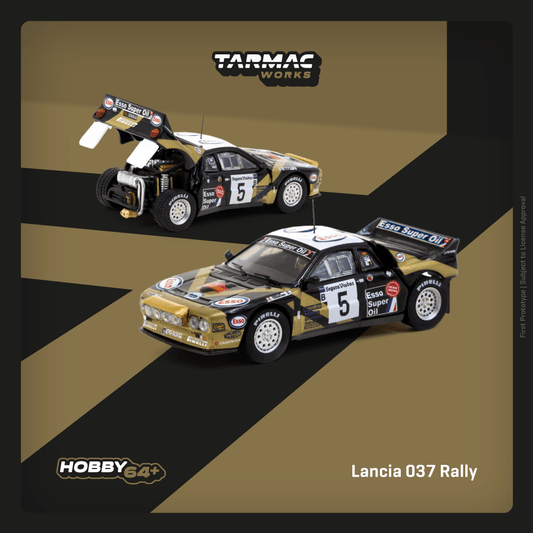 Lancia 037 Rally #5 F.Tabaton/L. Tedeschini Rally Catalunya 1985, Black/Gold