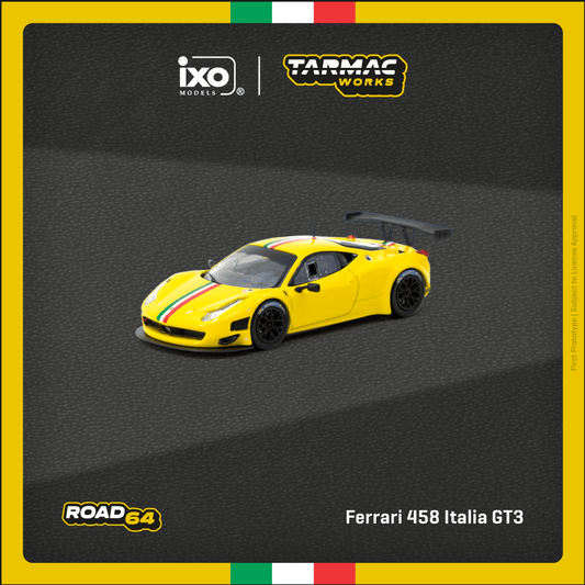 Ferrari 458 Italia GT3, Yellow