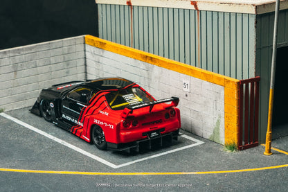 ELŐRENDELÉS - #TC-T43-021-ADV - 1/43 Super Silhouette Skyline Libertywalk, Advan Livery