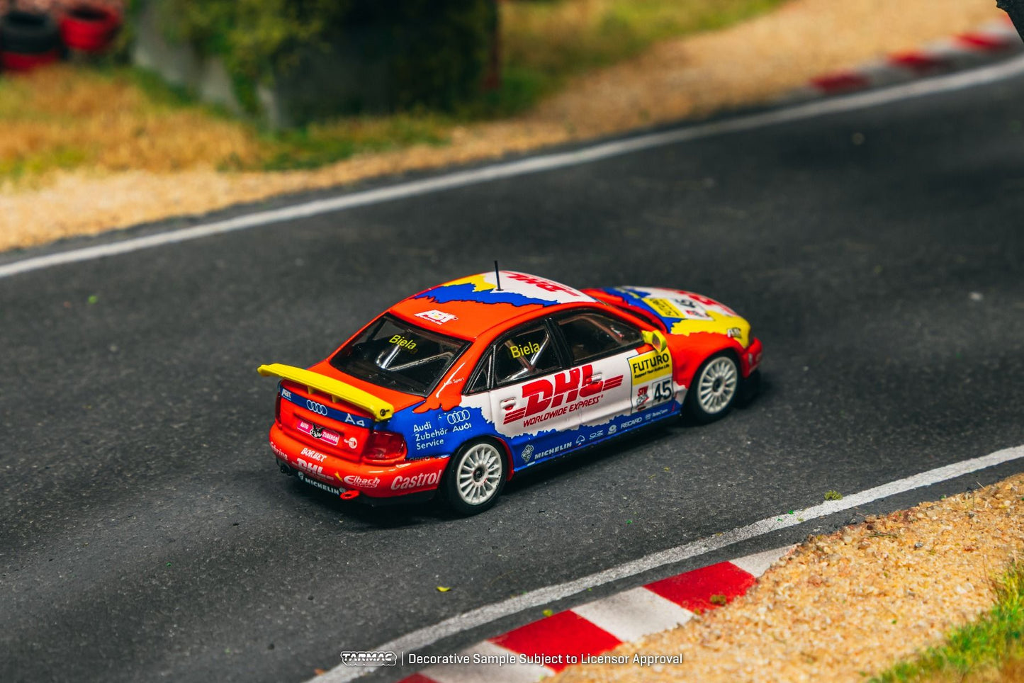 ELŐRENDELÉS - #TC-T64-077-98STW45 - Audi A4 Quattro Super Tourenwagen Cup 998 - Frank Biela, Multicolor