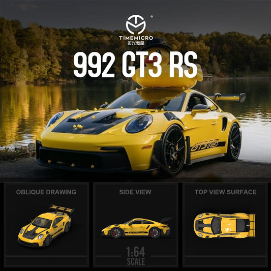 Time Micro - Porsche 911 (992) GT3 RS, Yellow