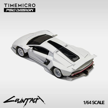 TimeMirco x PSC Design - PSC Design Concept Countach LPI800-4 "V" Ver. Mechanic Grey-White Color