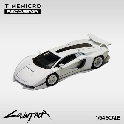 TimeMirco x PSC Design - PSC Design Concept Countach LPI800-4 "V" Ver. Mechanic Grey-White Color