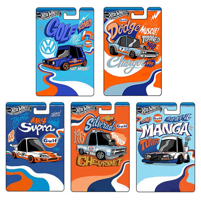 Hot Wheels - Silver - Noppo Gulf Racing - szett