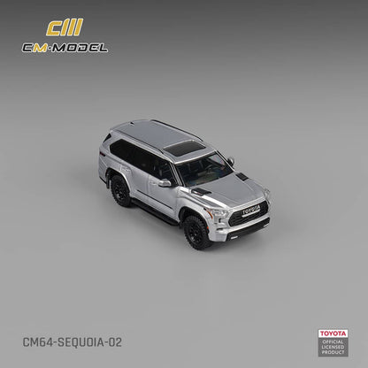 #CM64-SEQUOIA-02 Toyota Sequoia XK80 TRD Pro Ezüst