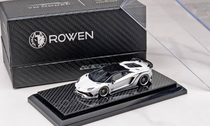 ELŐRENDELÉS - YM Model - Rowen Aventador S LP740-4, Resin, White with Black Top